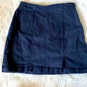 Black Pacsun Mini Denim Skirt